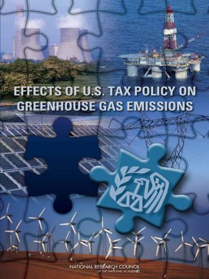cover image of Effects of U.S. Tax Policy on Greenhouse Gas Emissions